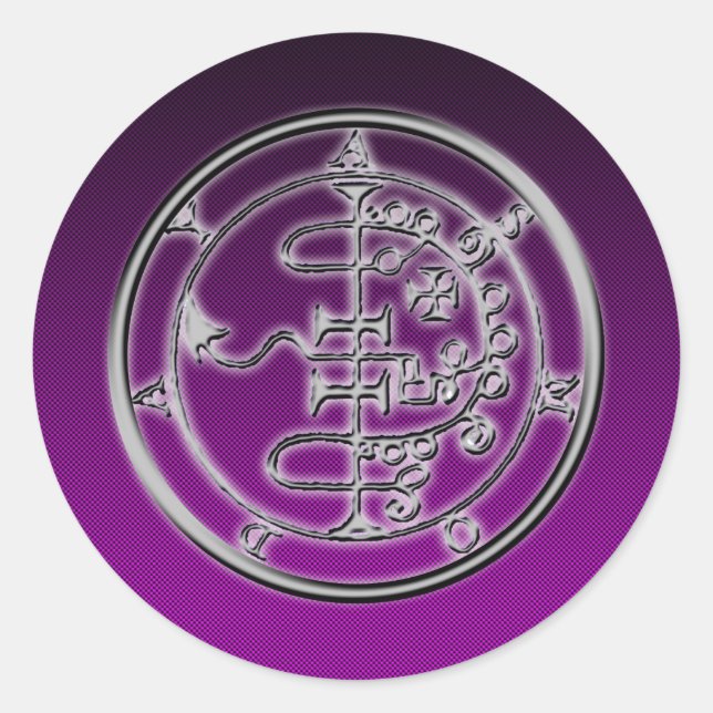 Sello de Asmoday Asmodeus (Anverso)