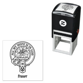 Sello de autoenlace de Escudo Fraser de Clan