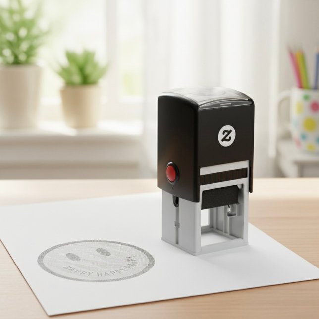 Sello de autoenlace feliz (Subido por el creador)