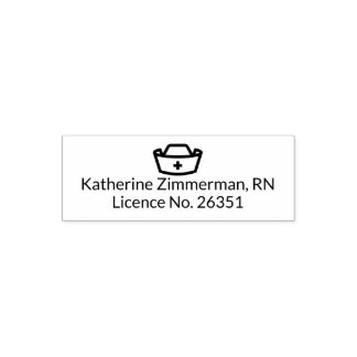 Sello de autoenlace profesional de enfermeras RN