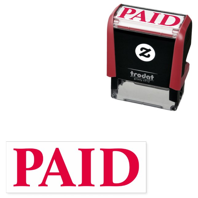 Sello de autoenlace sencillo con marco de Office P (In Situ)