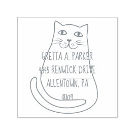 Sello de autoentrada de dirección de devolución de