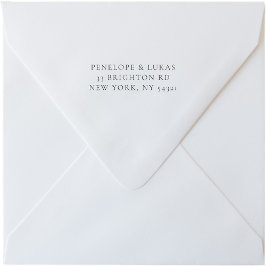 Sello de autograbado de dirección de personalizado