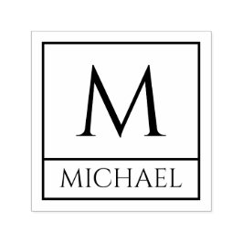 Sello de autograbado que incluye su nombre y el in