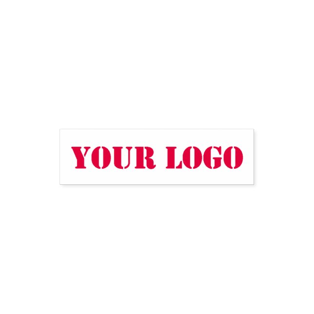 Sello de autoimpresión de logotipo empresarial per (Diseño)