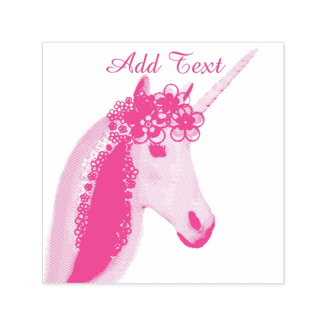 Sello de autotinta de Unicornio (Diseño)