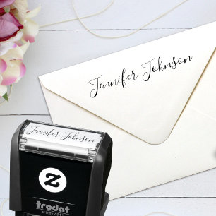 Sello de autotinta personalizado de firma de perso