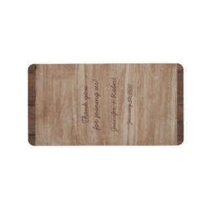 Sello de bálsamo de labranza para bodas y bodas pa