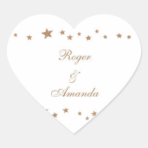 Sello de Boda personalizado de la frontera con las