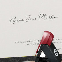 Guión de firma tu nombre personalizado