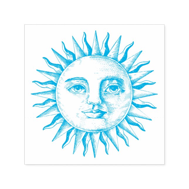 SELLO DE BOMBA DE SOL DE VINTAGE (Diseño)