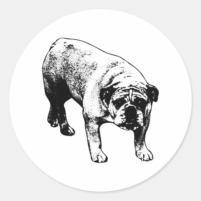 Sello de Bulldog del Polo Norte (Anverso)