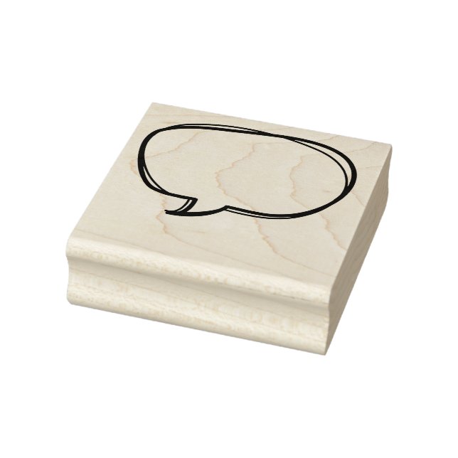 Sello de burbuja de habla personalizable para maes (Sello)