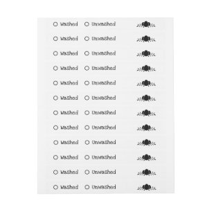 Sello de caja de huevos lavado / no lavado a prueb