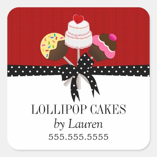 Sello de caja del panadero rojo de los copos de co (Anverso)