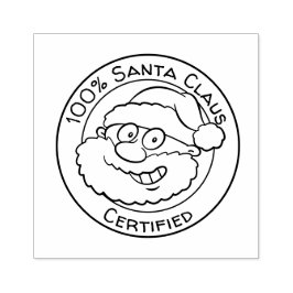 Sello De Caucho 100% de Navidades de Personalizado Cute certificad