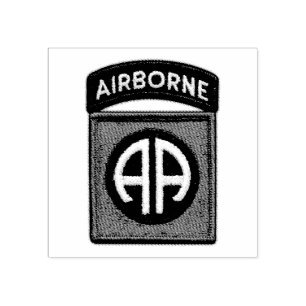 Sello De Caucho 82.o ABN Div aerotransportado revisa LRRP