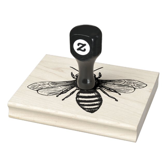 Sello De Caucho Abeja voladora (Sello)