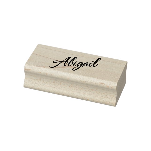 Sello De Caucho Abigail (Sello)