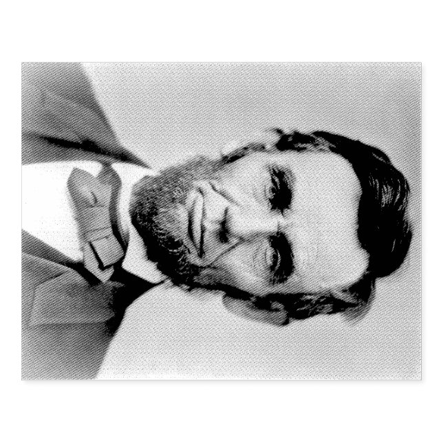 Sello De Caucho Abraham Lincoln (Impresión)