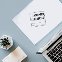 Aceptada / rechazada, dos en una