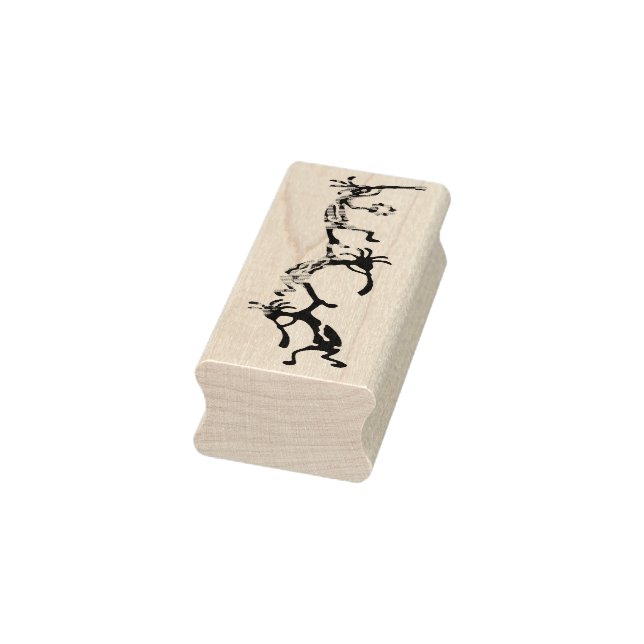 Sello De Caucho Acróbatas del músico KOKOPELLI + tus ideas (Sello)