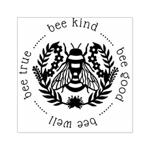 Sello De Caucho Actitudes de Abejas