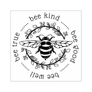 Sello De Caucho Actitudes de Bee