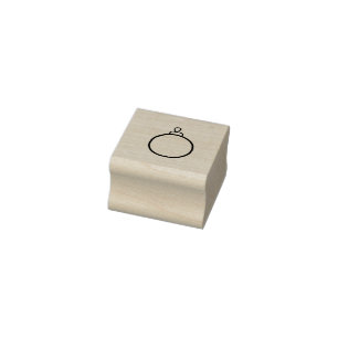 Sello De Caucho Adorno redondo