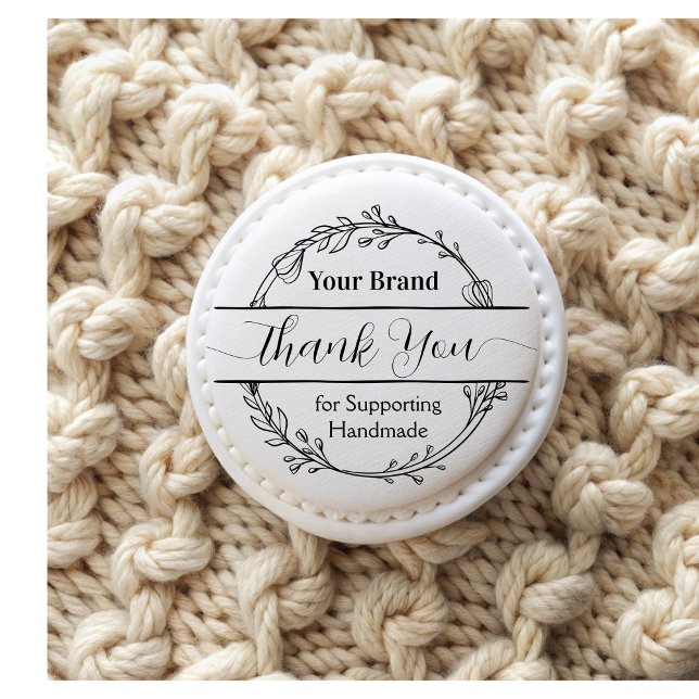 Sello De Caucho Agradecimientos botánicos a los negocios florales (Subido por el creador)