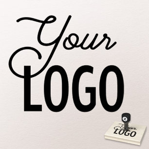 Sello De Caucho Agrega tu propio logotipo o gráfico