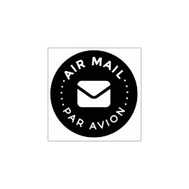 Sello De Caucho AIR MAIL PAR AVION エアメールスタンプ 手紙 便箋 mail letter ラバー