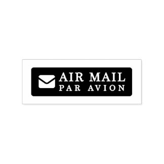 Sello De Caucho AIR MAIL PAR AVION 手紙 エアメールスタンプ mail letter ラバースタン