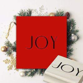 Sello De Caucho Alegría Simple Navidad Fiesta DIY Scrapbooking 
