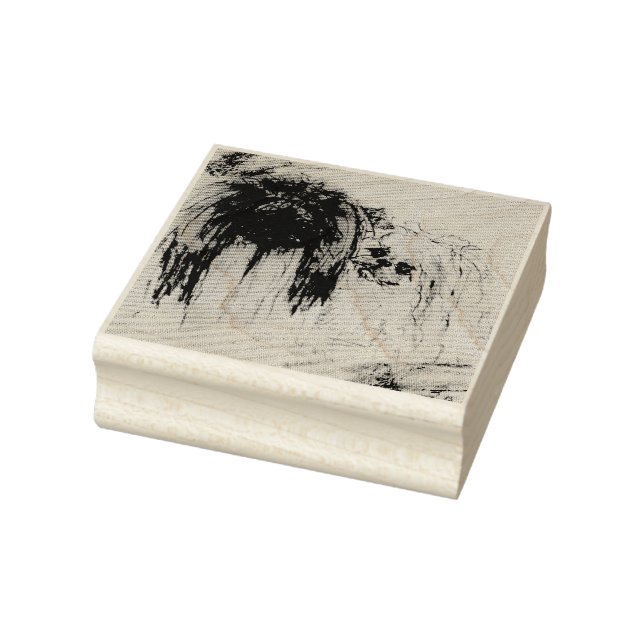 Sello De Caucho Amantes de Pekín (Sello)