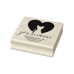 Sello De Caucho Amor al gato