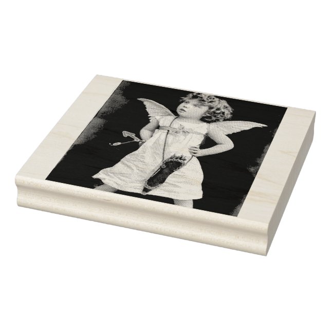 Sello De Caucho Angry Cupid (Sello)