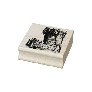 Sello De Caucho Antiguo Cama Cama Mobiliario Francés Arte de época