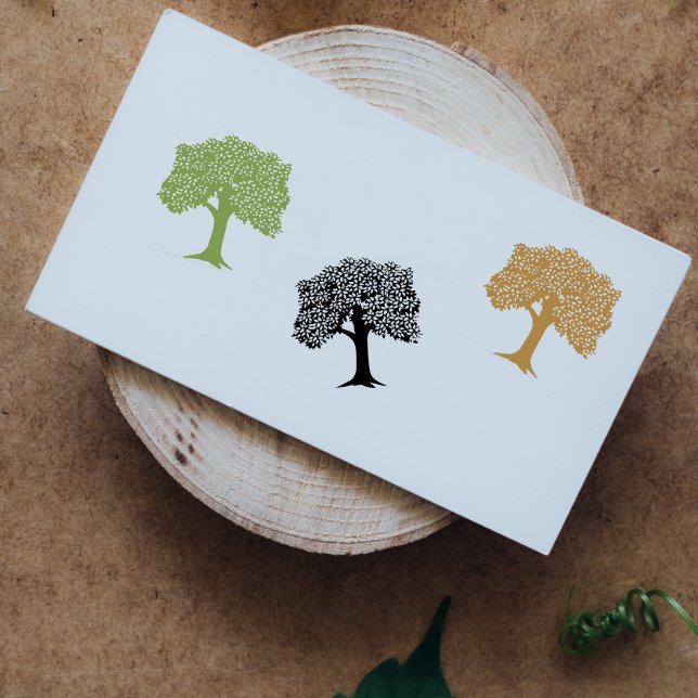 Sello De Caucho Árbol de cuadernillo elegante (Subido por el creador)