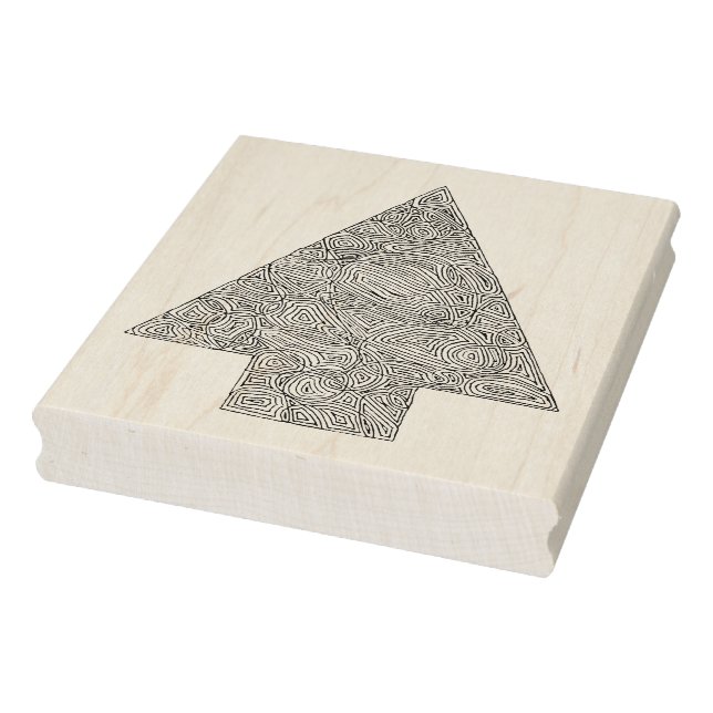 Sello De Caucho Árbol de Navidad (Sello)