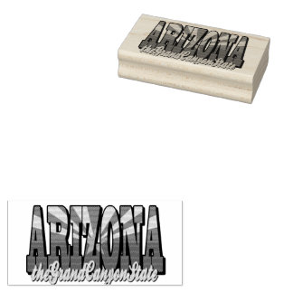 Sello De Caucho Arizona Grand Canyon State