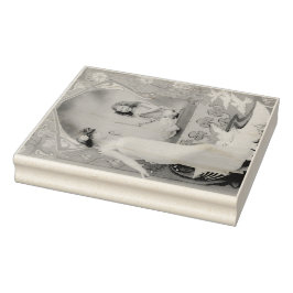 Sello De Caucho Art Nouveau Valentine de 1904