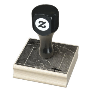 Sello De Caucho Arte de baloncesto