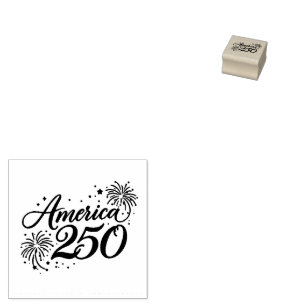 Sello De Caucho Arte de la Celebración Conmemorativa de América 25