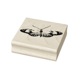 Sello De Caucho Arte de mariposa