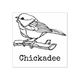 Sello De Caucho Arte Personalizado de la naturaleza de las aves de