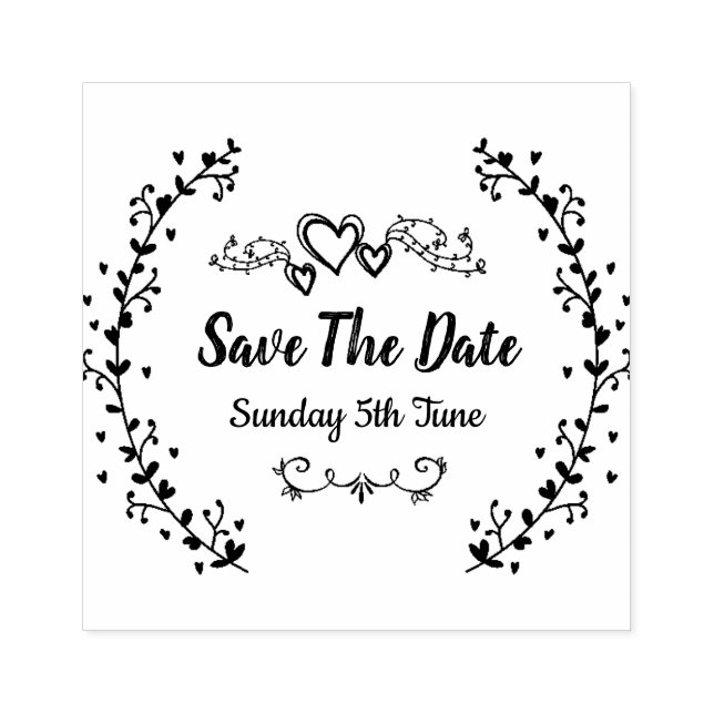 Sello de caucho artesanal del personalizado (Impresión)