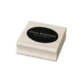 Sello De Caucho Artisan Rubber Stamp Custom Maker's Mark Seal