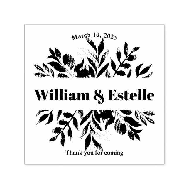 Sello de caucho automático (Diseño)