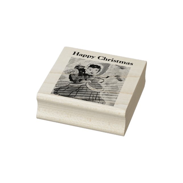 Sello De Caucho Ayudante de Santa (Sello)